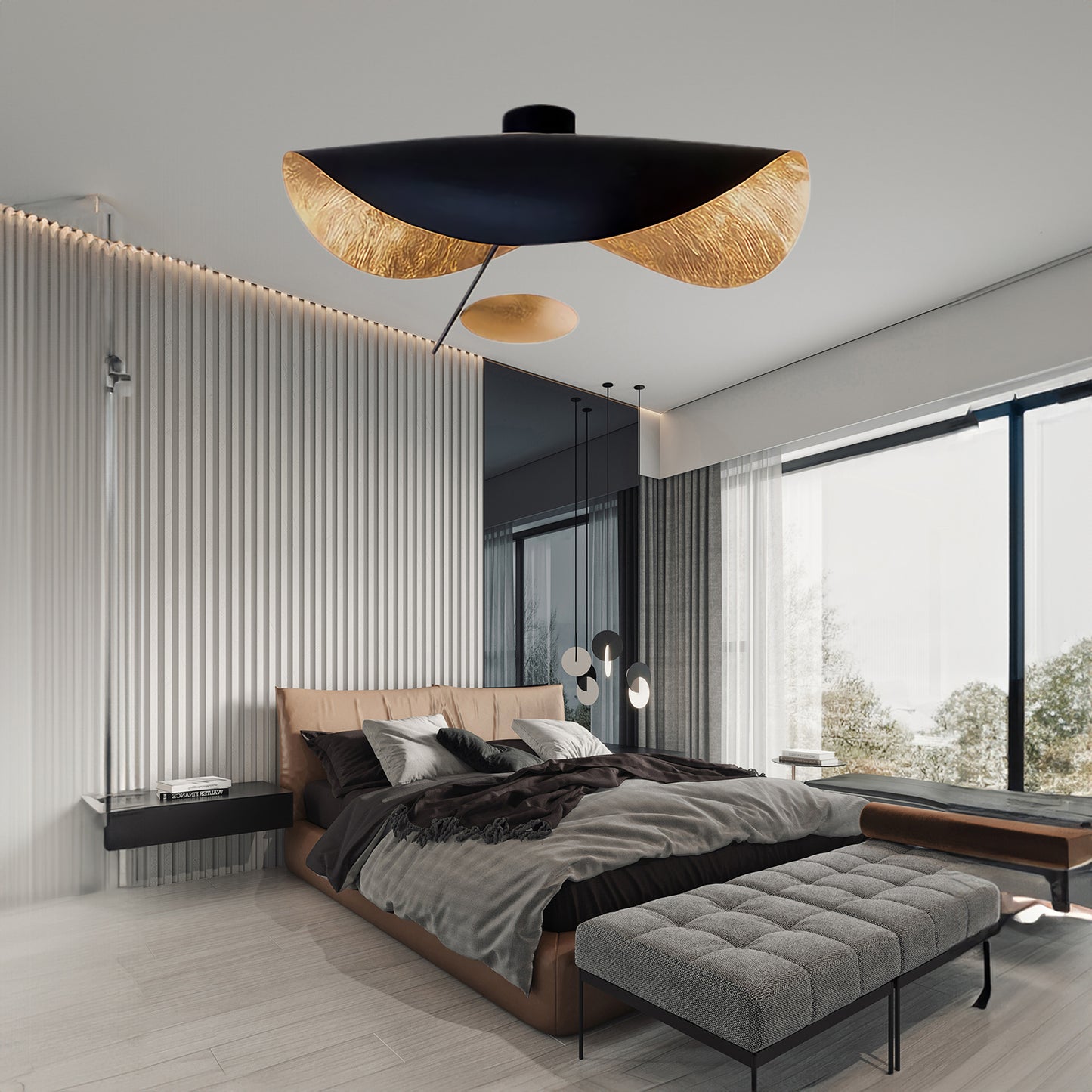 Giorgio Eclectic Metal Ceiling Light