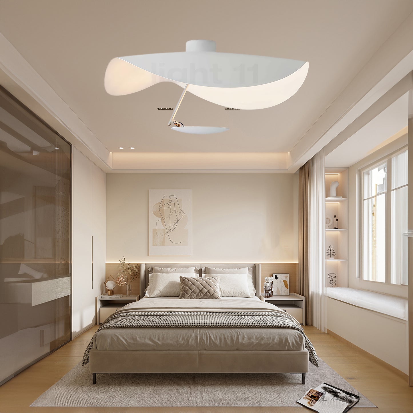 Giorgio Eclectic Metal Ceiling Light