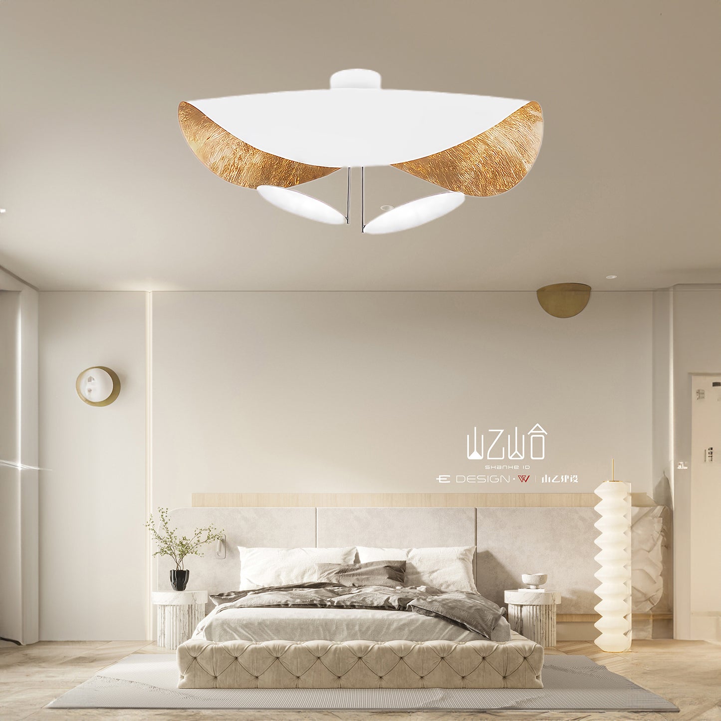 Giorgio Eclectic Metal Ceiling Light