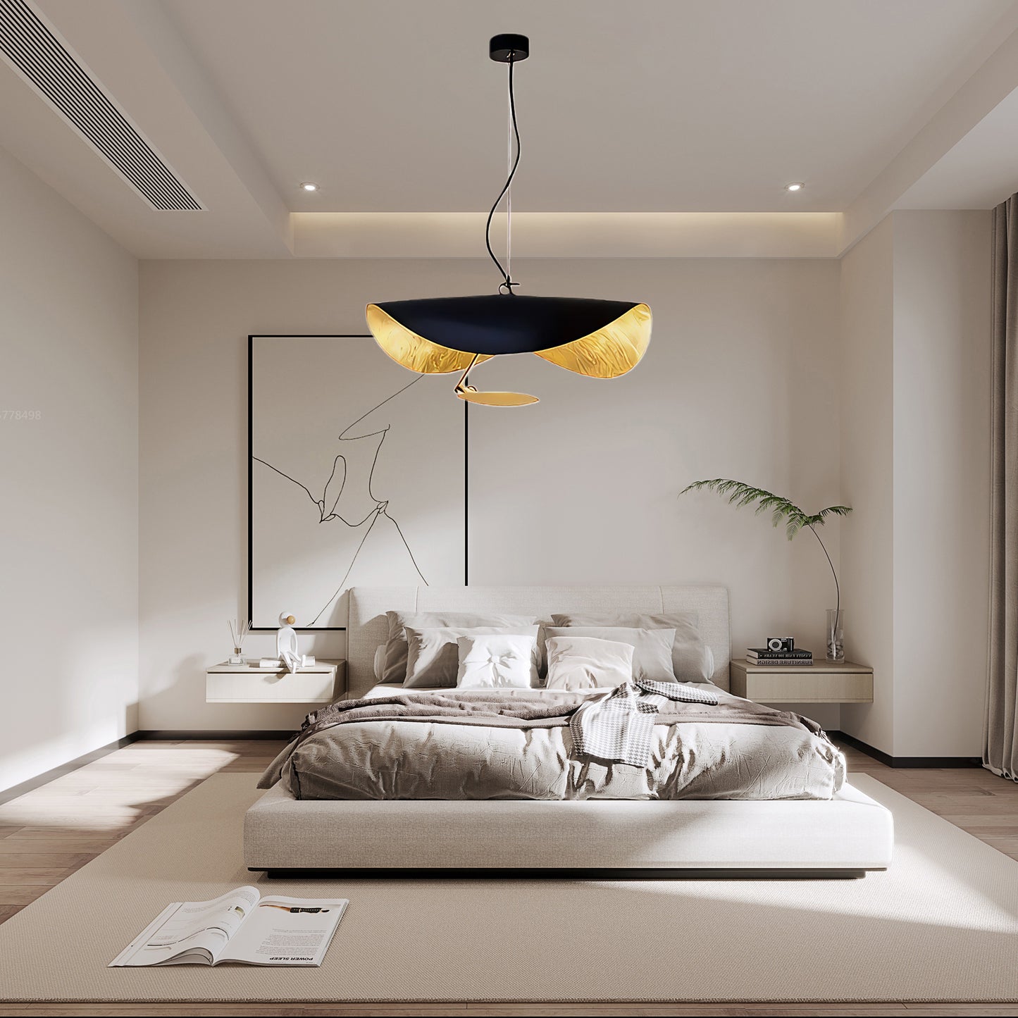 Giorgio Traditional Metal Pendant Light