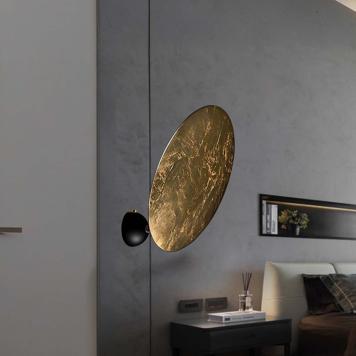 Giorgio W1 Eclectic Metal Wall Lamp