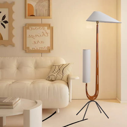 Giraffe Eclectic Metal Floor Lamp