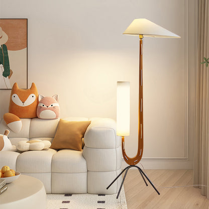 Giraffe Eclectic Metal Floor Lamp