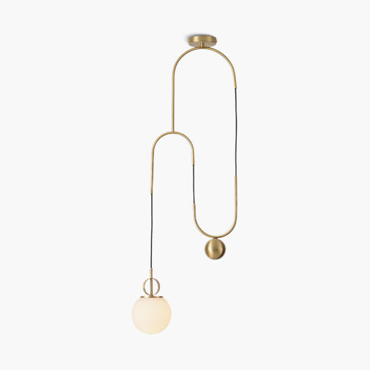 Crystal Ball Contemporary Pendant Lamp