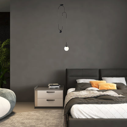 Crystal Ball Contemporary Pendant Lamp