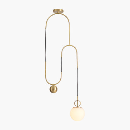 Crystal Ball Contemporary Pendant Lamp