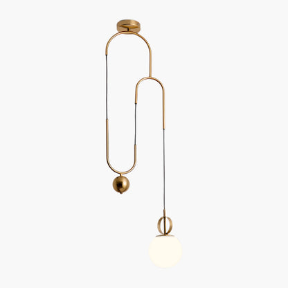 Crystal Ball Contemporary Pendant Lamp