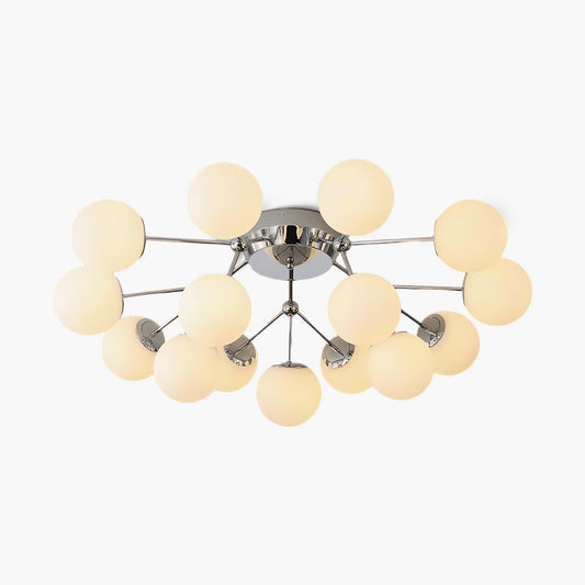 Balls Cluster Modern Crystal Ceiling Lamp