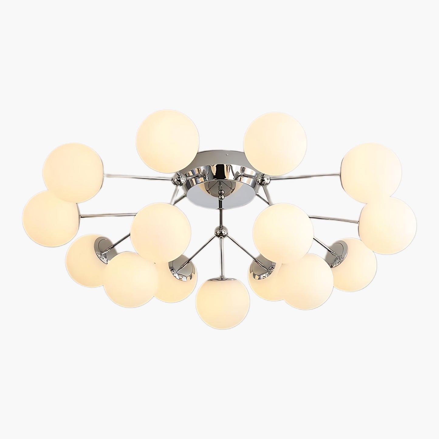 Balls Cluster Modern Crystal Ceiling Lamp