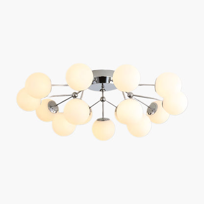 Balls Cluster Modern Crystal Ceiling Lamp