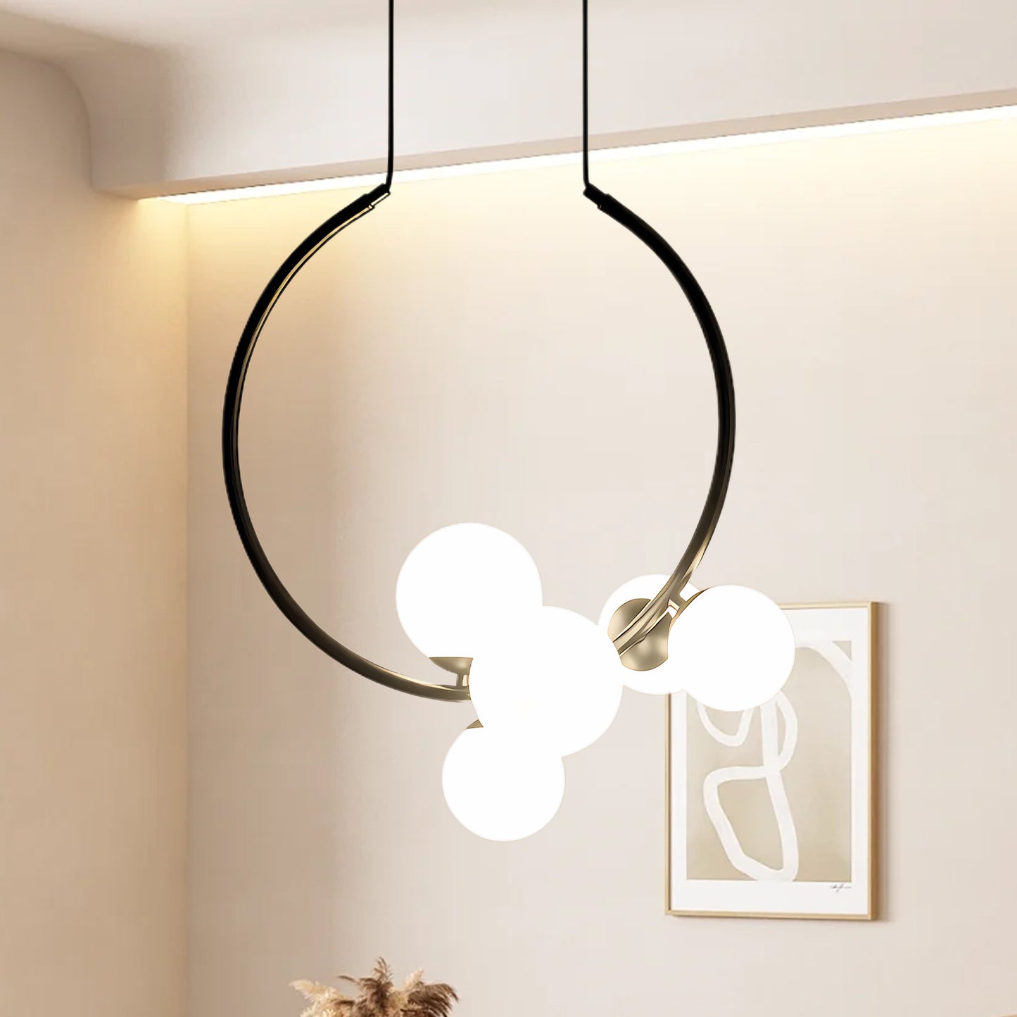 Bubble Eclectic Crystal Pendant Light