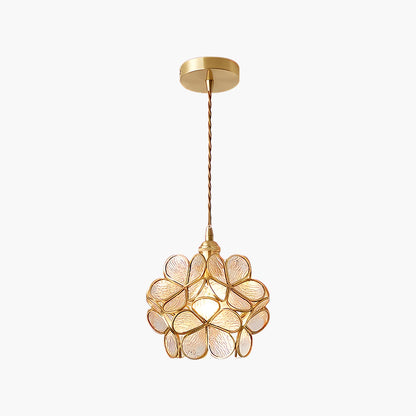 Petal Minimalist Crystal Pendant Light