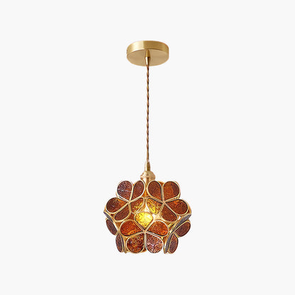 Petal Minimalist Crystal Pendant Light