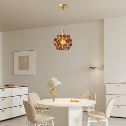 Petal Minimalist Crystal Pendant Light