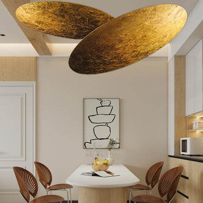 Gong Traditional Metal Pendant Lamp