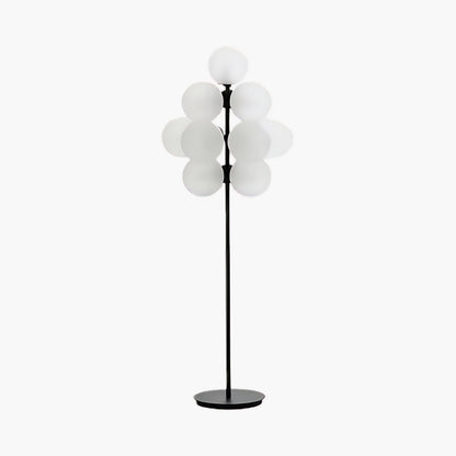 Grape Eclectic Crystal Floor Lamp