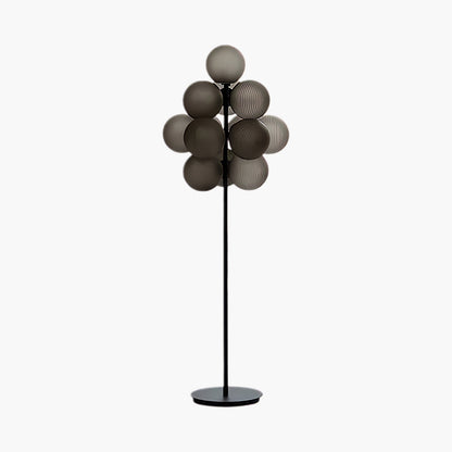 Grape Eclectic Crystal Floor Lamp