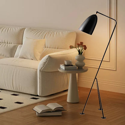 Grasshopper Minimalist Metal Floor Lamp