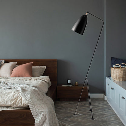 Grasshopper Minimalist Metal Floor Lamp