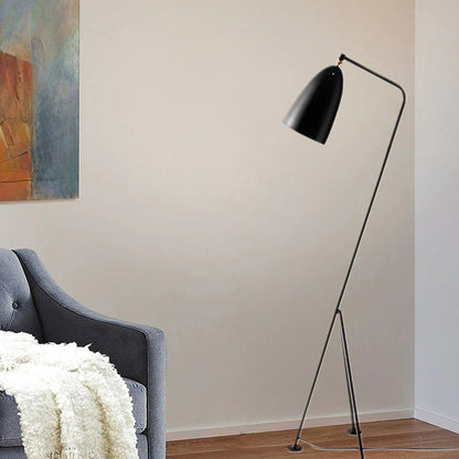 Grasshopper Minimalist Metal Floor Lamp