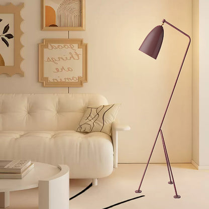 Grasshopper Minimalist Metal Floor Lamp