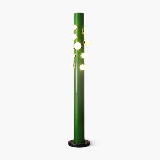 Green Apes Eclectic Crystal Floor Lamp