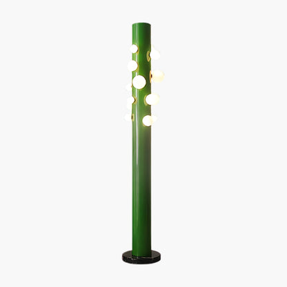 Green Apes Eclectic Crystal Floor Lamp