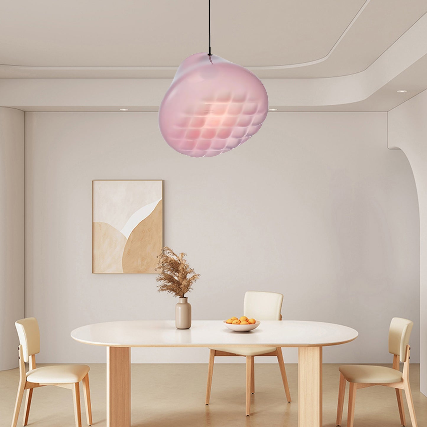 Grid Eclectic Crystal Pendant Light