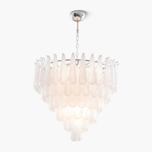 Grid Waterfall Classic Crystal Chandelier