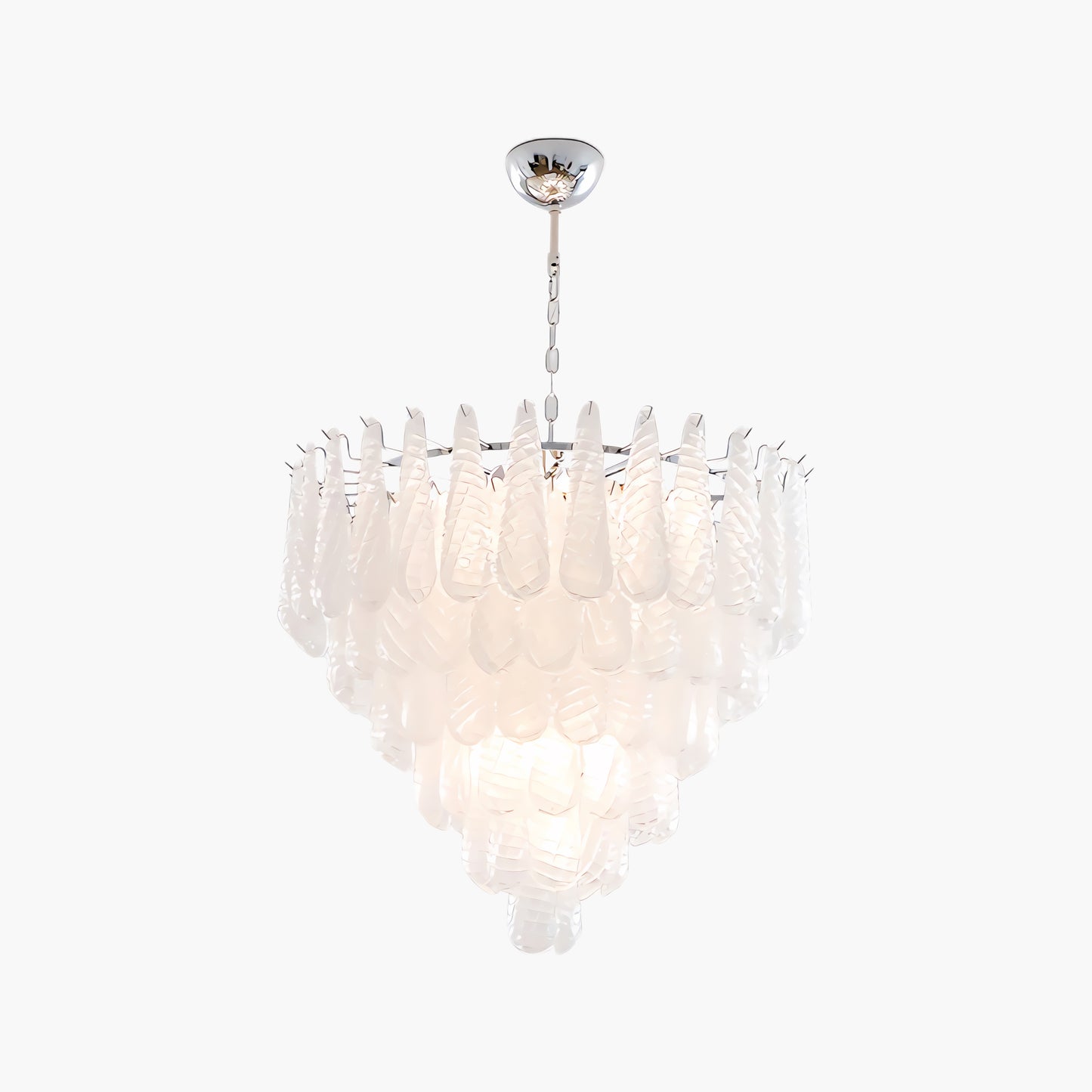 Grid Waterfall Classic Crystal Chandelier