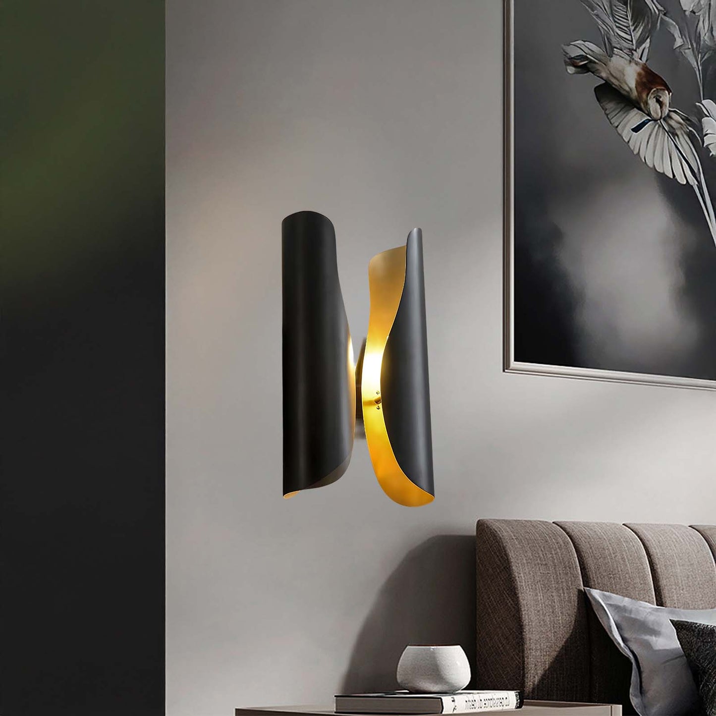 Guardian Contemporary Metal Wall Sconce