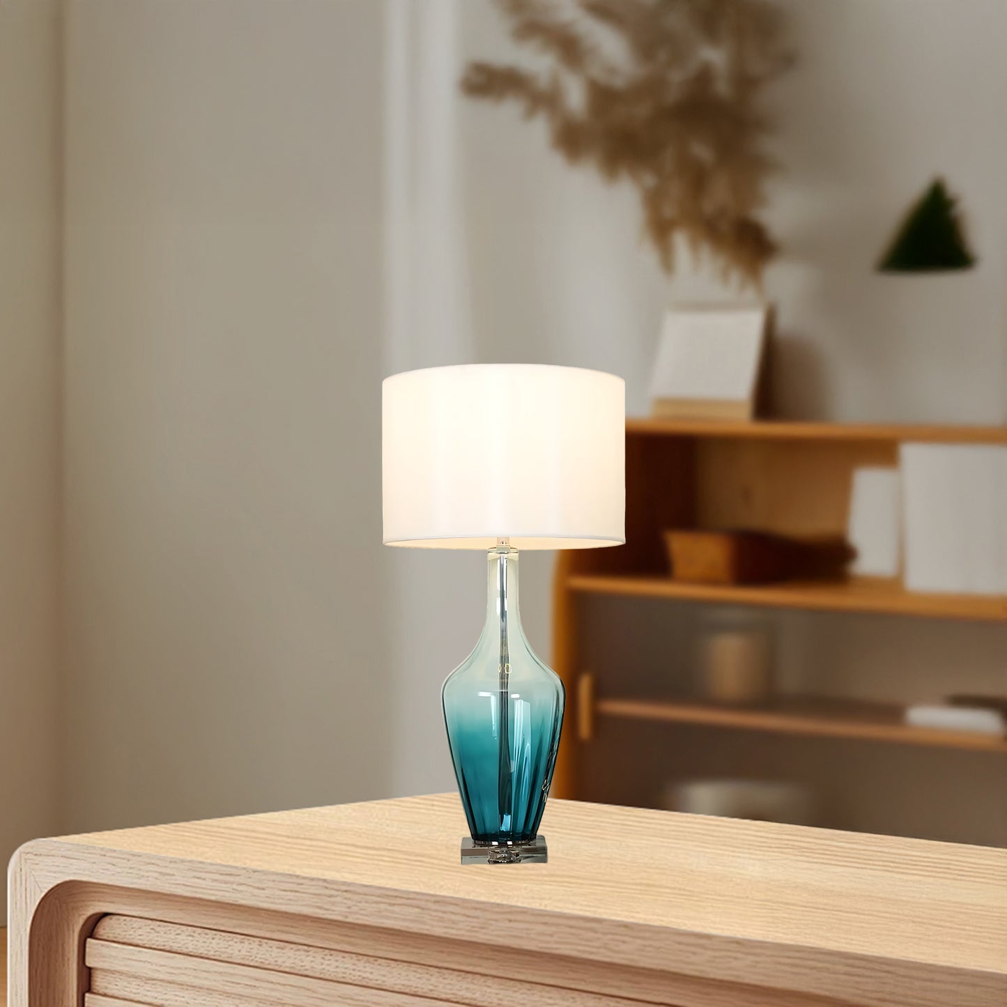 Hagano Eclectic Crystal Table Lamp