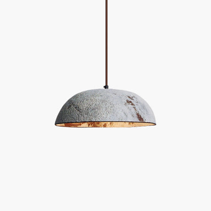 Half Dome Vintage Ceramic Modern Metal Pendant Lamp