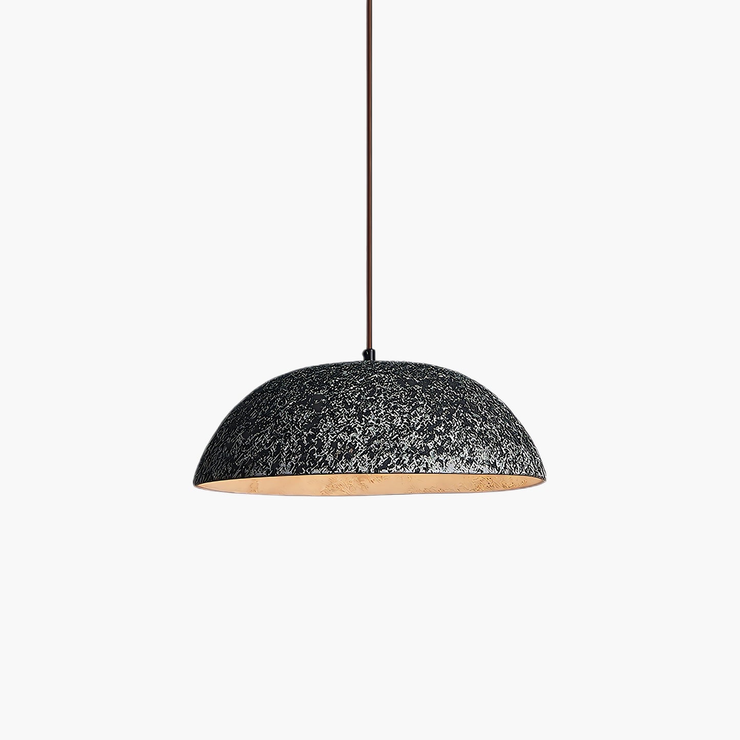 Half Dome Vintage Ceramic Modern Metal Pendant Lamp