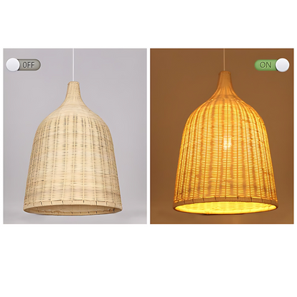 Handwoven Rattan Lounge Pendant Lamp