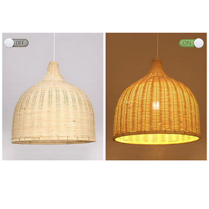 Handwoven Rattan Lounge Pendant Lamp