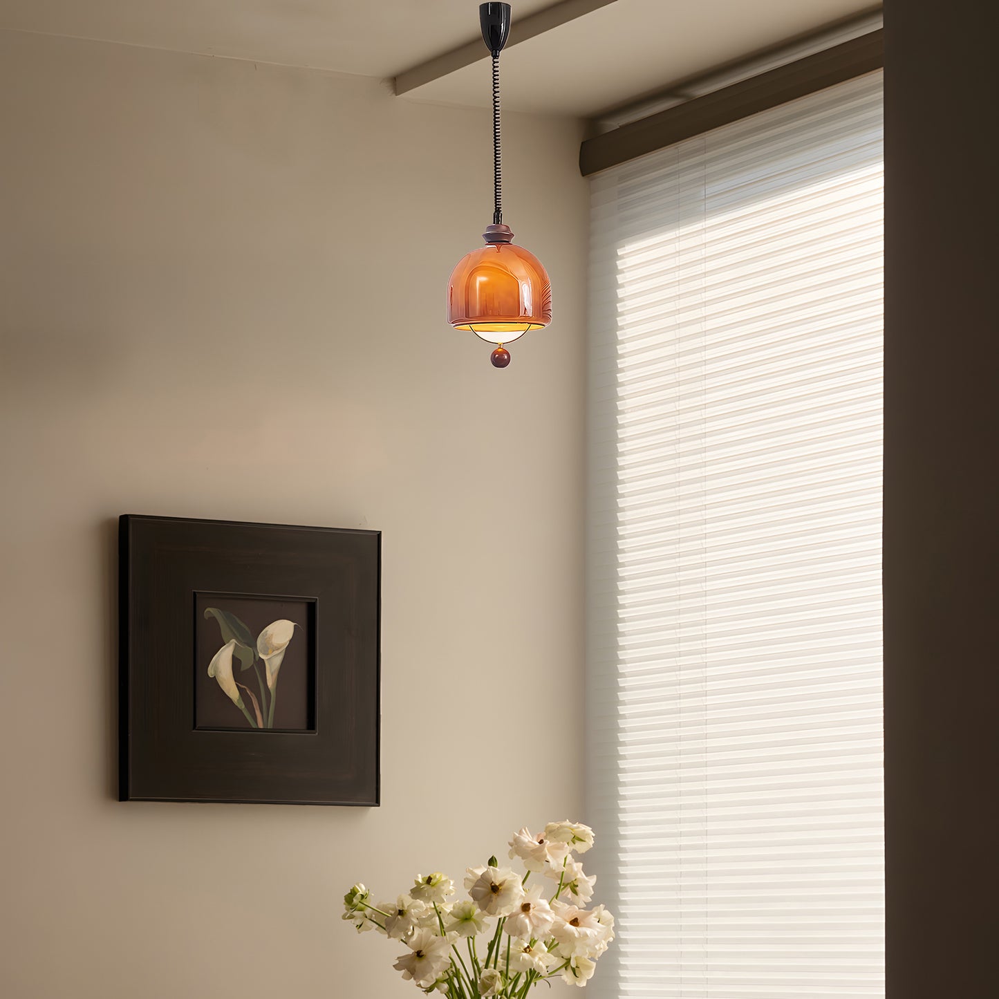 Herda Contemporary Crystal Pendant Lamp