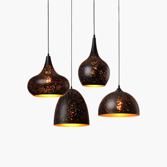 Hollow Industrial Vintage Metal Pendant Lamp