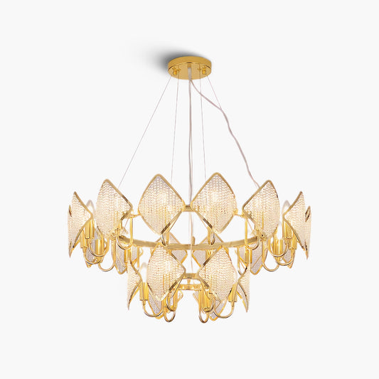 Holly Eclectic Metal Chandelier