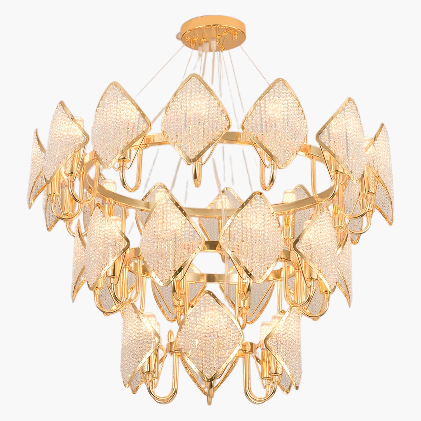 Holly Eclectic Metal Chandelier