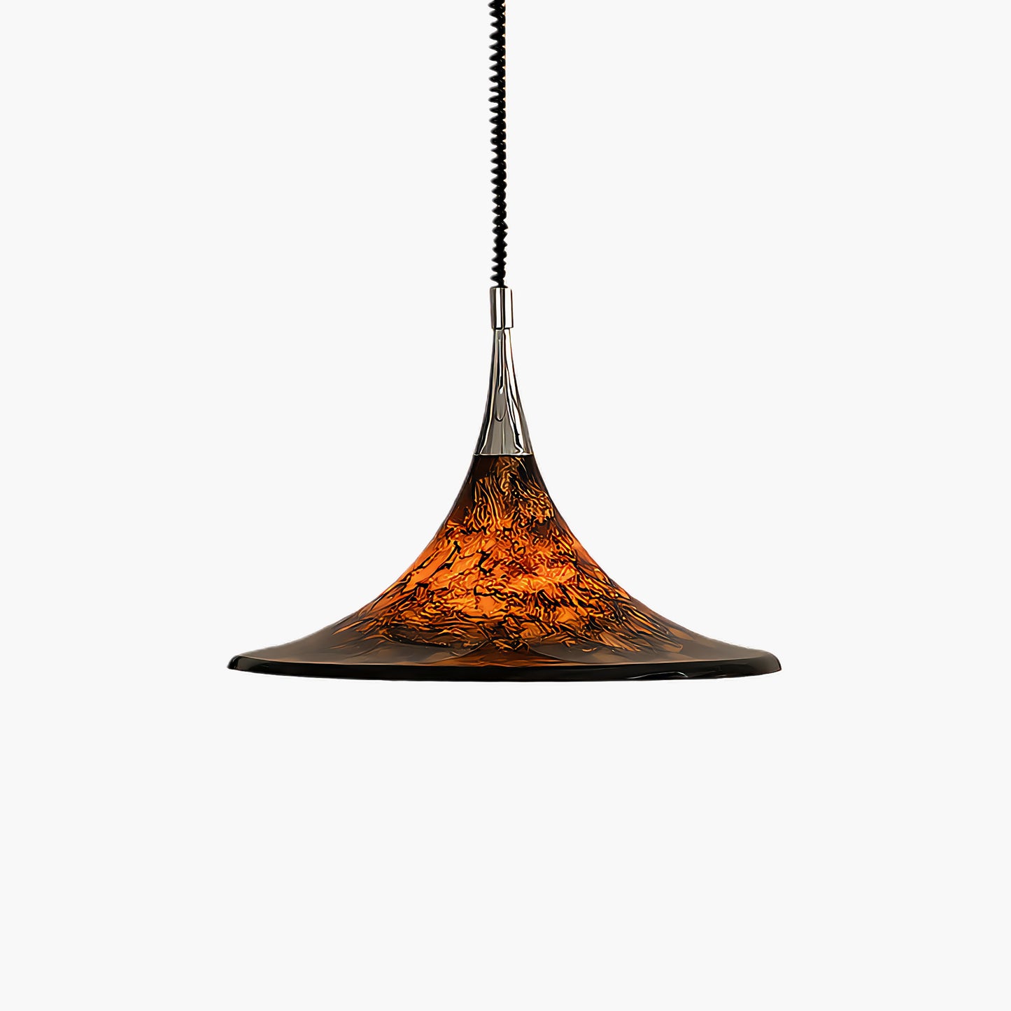 Horn of Light Modern Metal Pendant Lamp