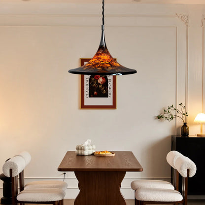 Horn of Light Modern Metal Pendant Lamp