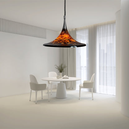 Horn of Light Modern Metal Pendant Lamp