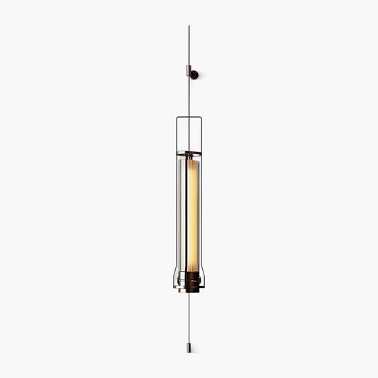 Hudson Cylinder Modern Crystal Wall Sconce