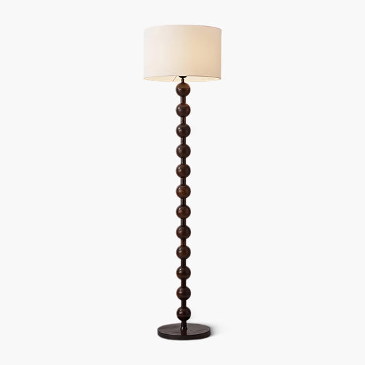 Hugo Barbell Eclectic Metal Floor Lamp