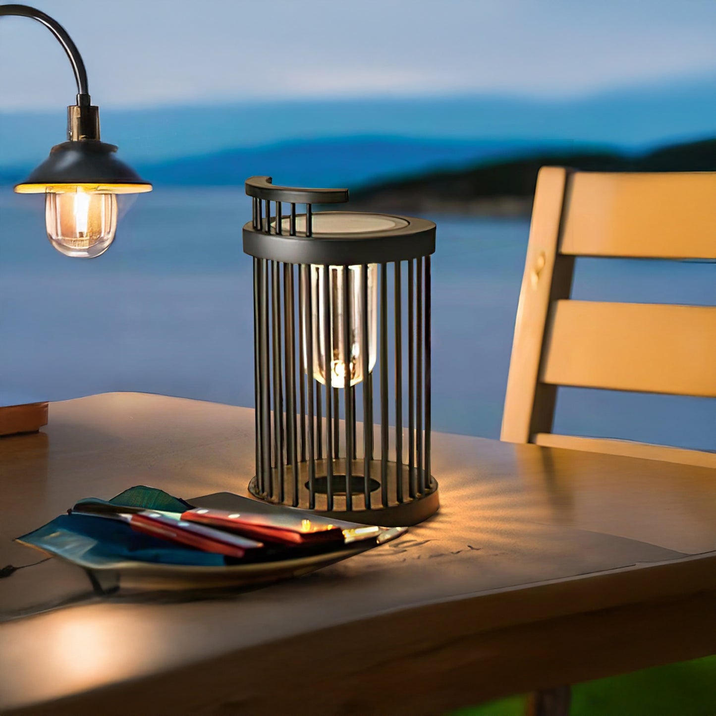 Hurricane Ruhlmann Contemporary Steel Outdoor Light