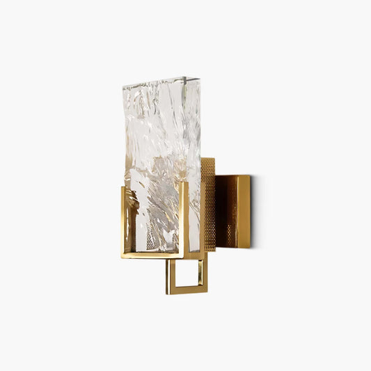 Ice Crystal Eclectic Crystal Wall Lamp