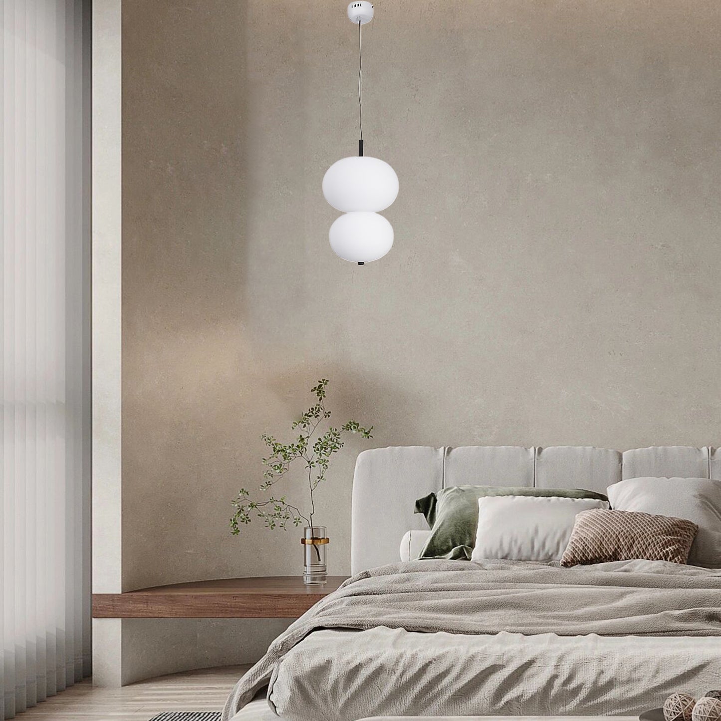 Ilargi Minimalist Crystal Pendant Light