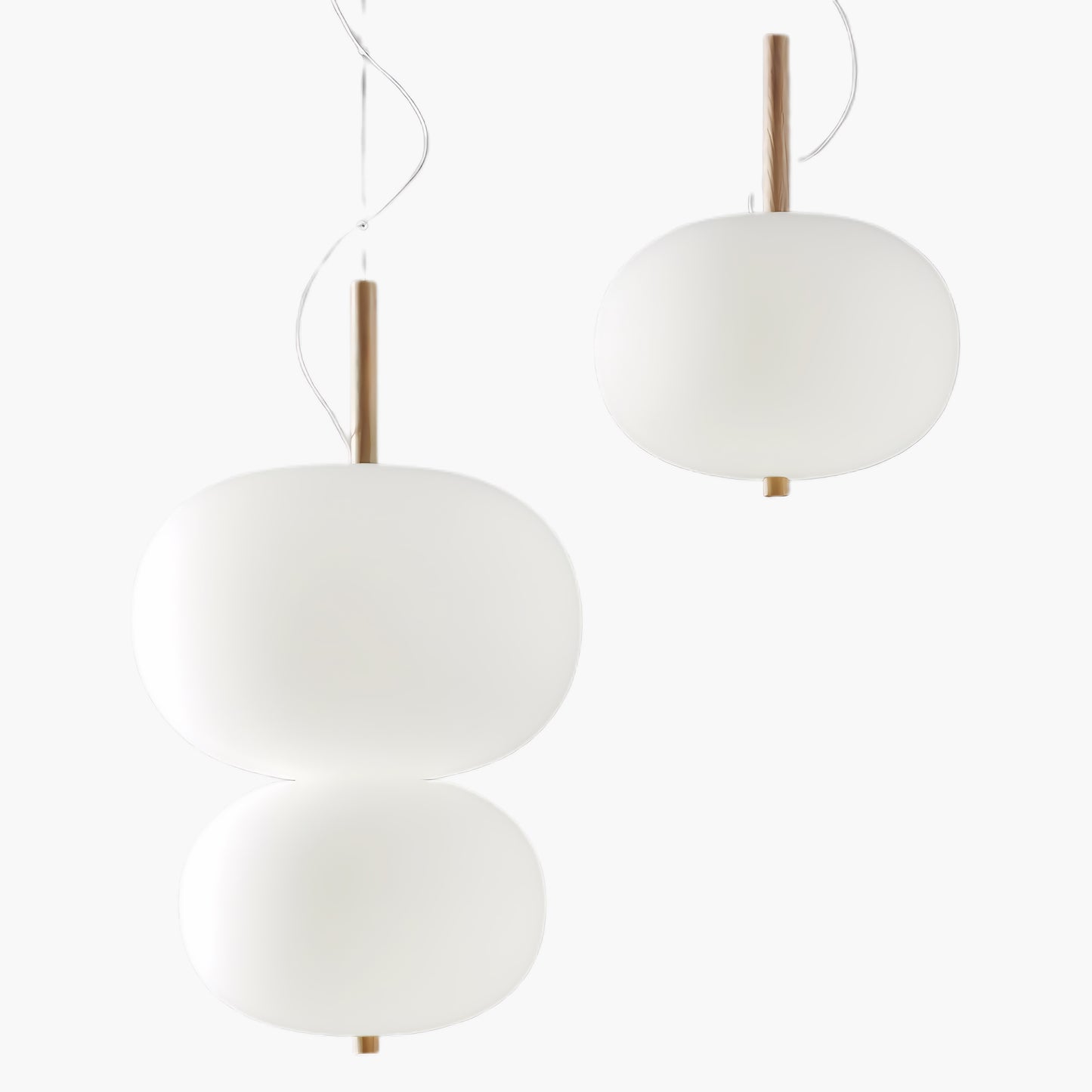 Ilargi Minimalist Crystal Pendant Light