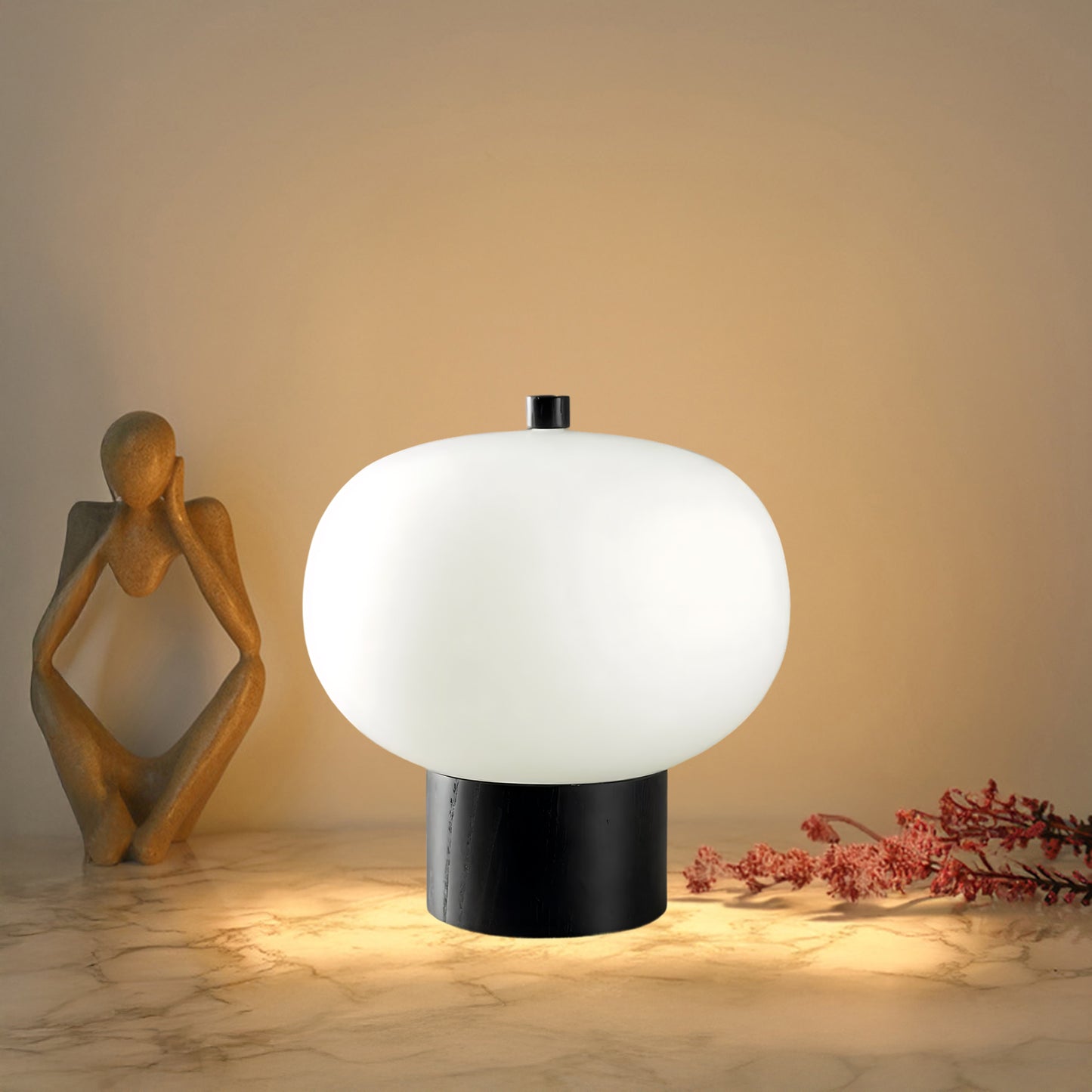 Ilargi Minimalist Crystal Table Lamp